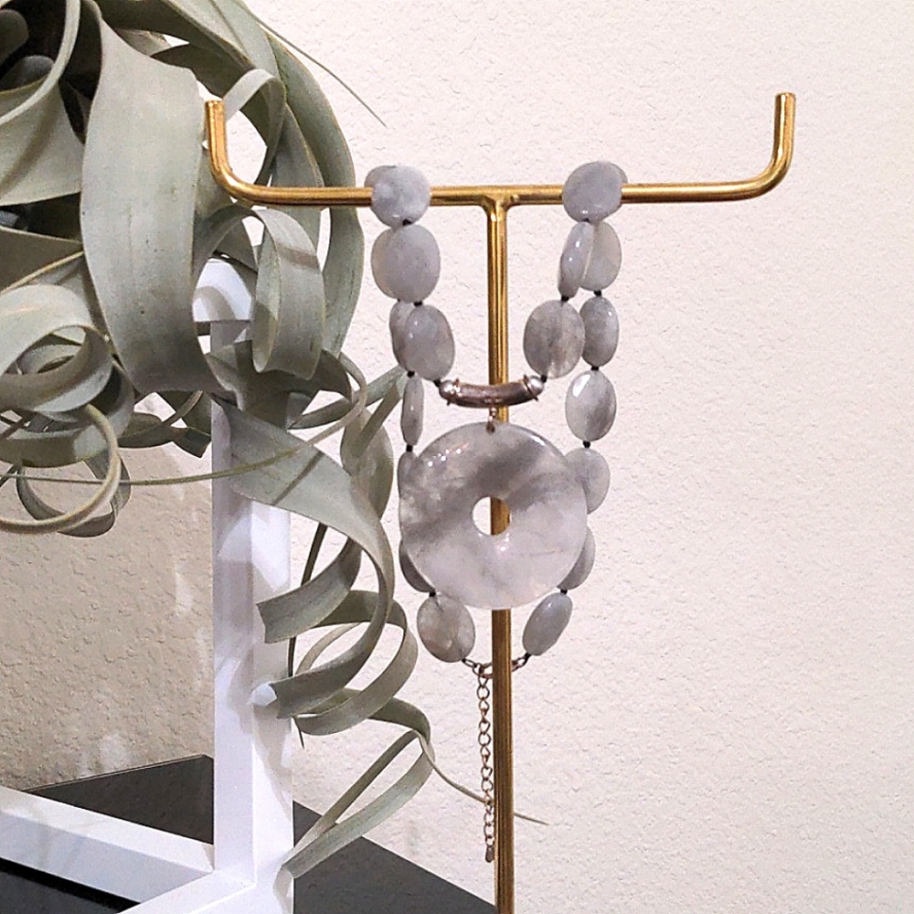 Quartz Statement Necklace